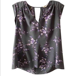 Rebecca Taylor Floral Print Blouse